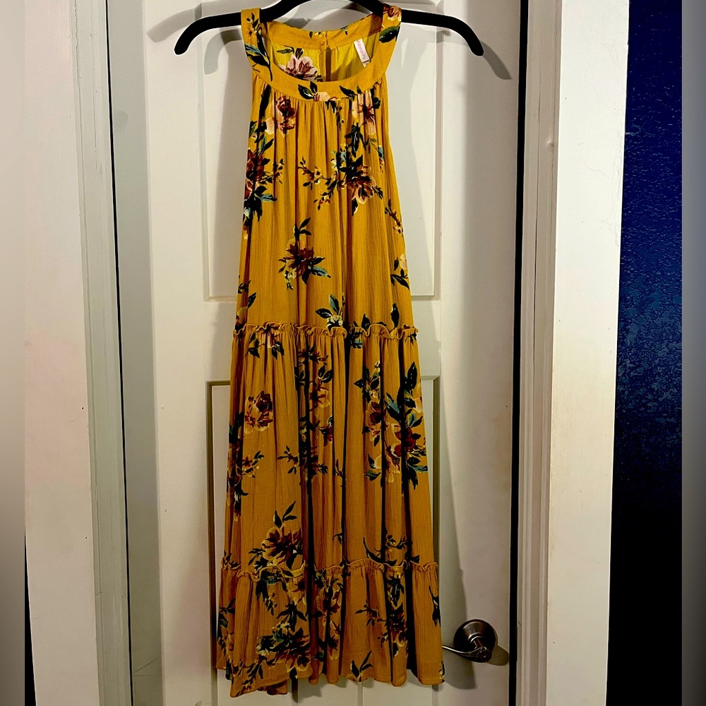XL Gold sundress Xhilaration